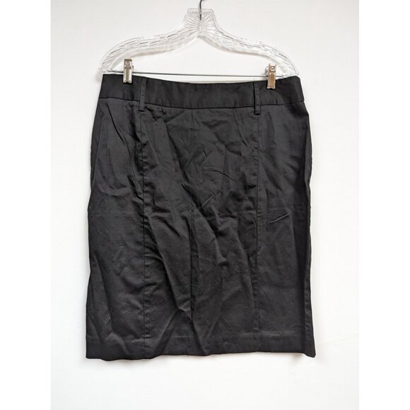 Preswick & Moore Size 14 Skirt Black Pencil Modest - Picture 1 of 4